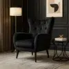 Modern Wingback Armchair