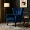 Modern Wingback Armchair