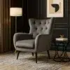 Modern Wingback Armchair