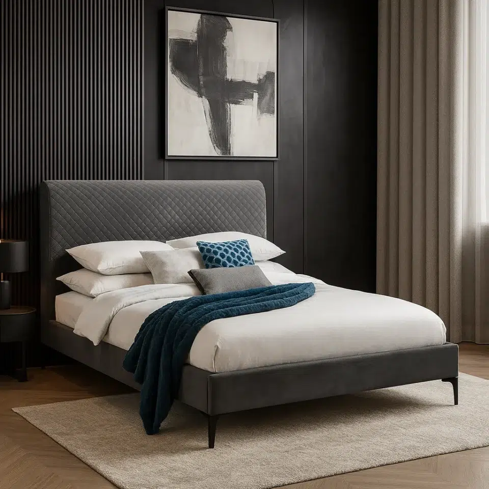 Luxe Channel Bed Frame