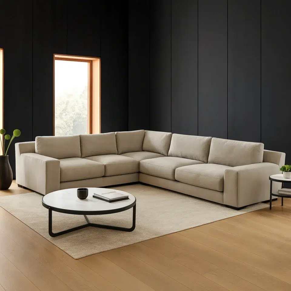 The Palermo Sectional Sofa Couch…