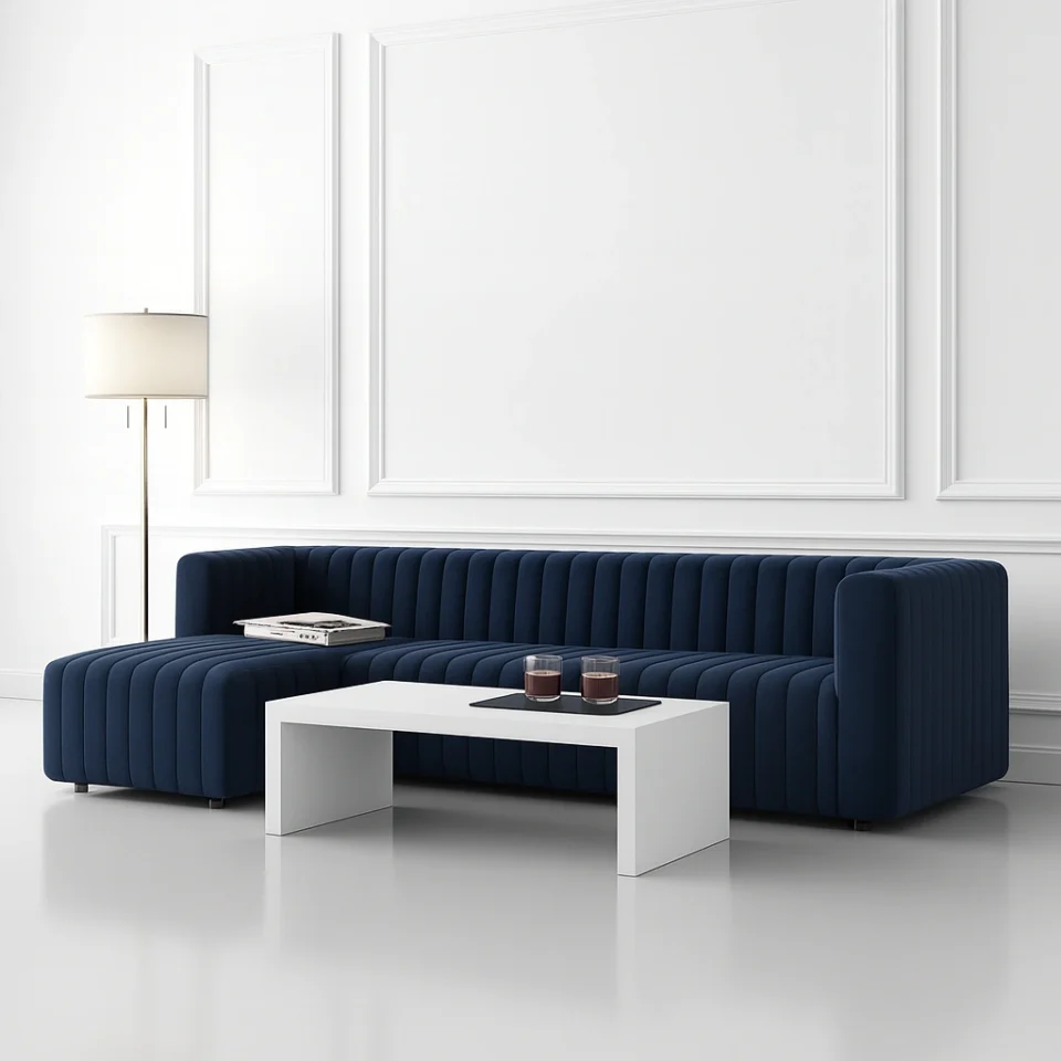 Panorama Tufting Corner Sofa