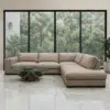 Sandstone L-Shape Sofa