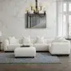 Snow Bouclé Corner Sofa