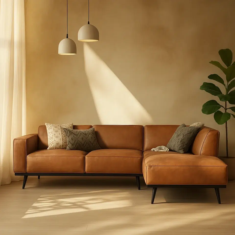 Tuscan Leather Sofa