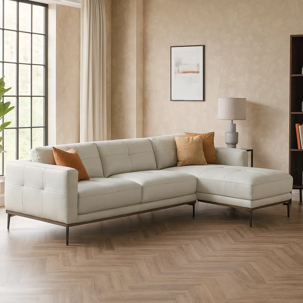 VeloCraft Leather Sofa