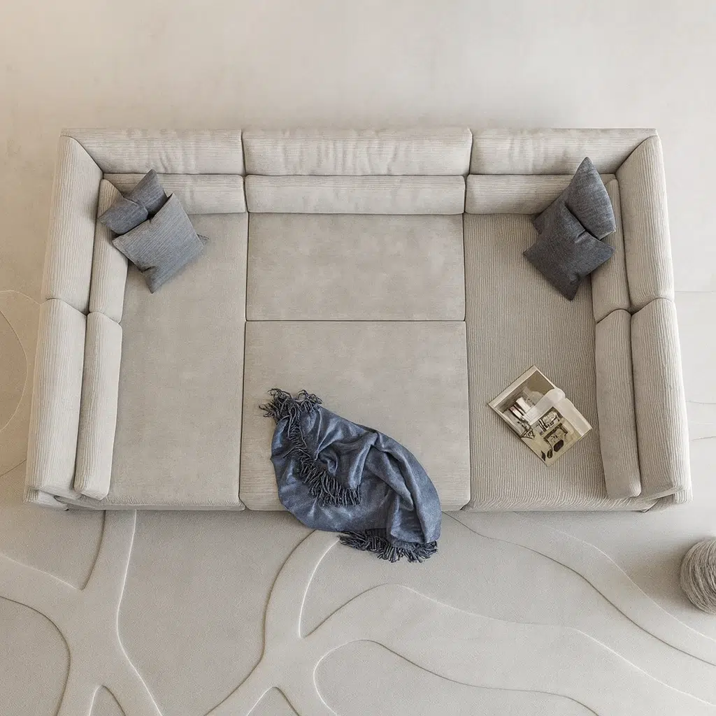 VertoLuxe U-Shape Sectional Sofa