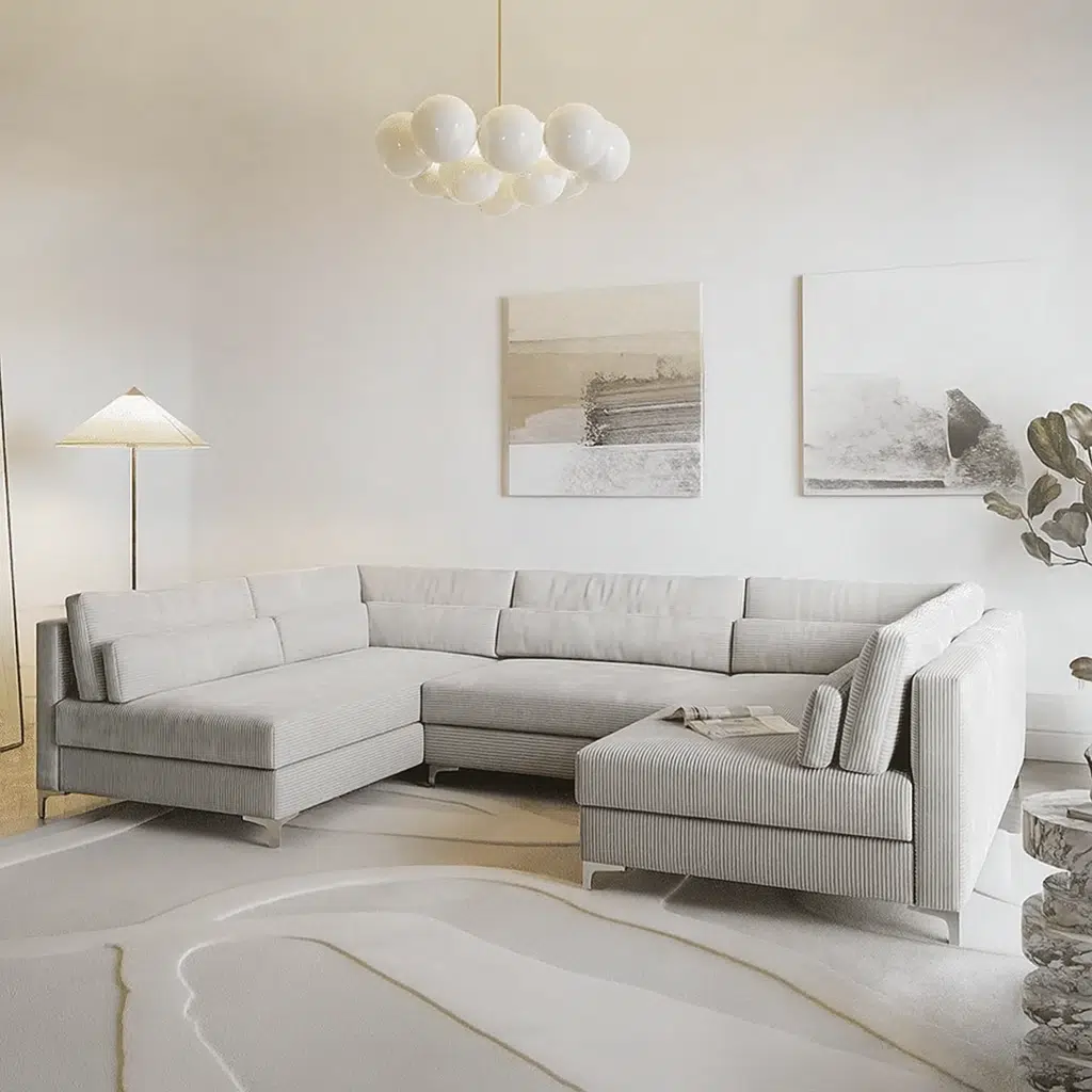 VertoLuxe U-Shape Sectional Sofa