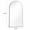 Arco Luxe Full Length Arch Mirror
