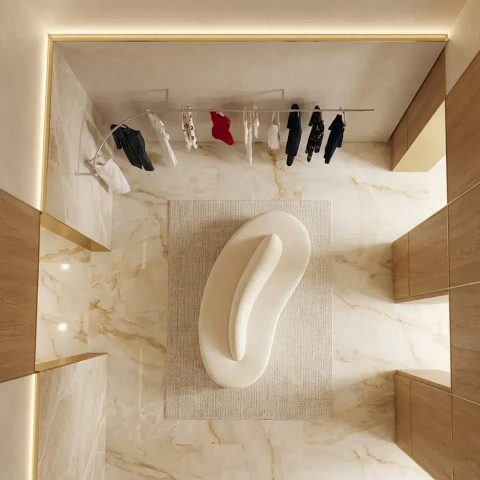 FlexCurve Modern Chaise