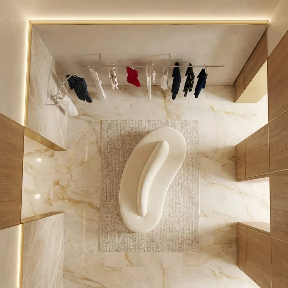 FlexCurve Modern Chaise