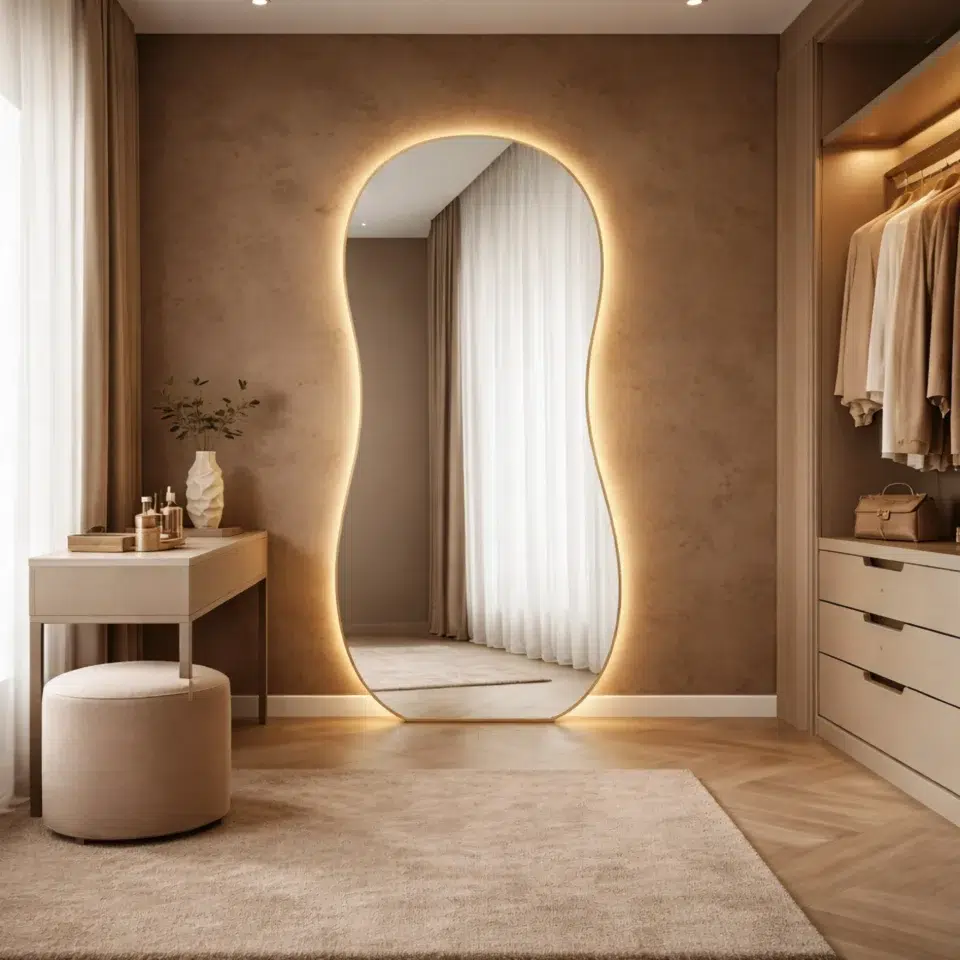 Arcynea Modern Floor Mirror