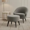 Aurelio Armchair and Ottoman Set