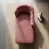 Blush Luxe Modern Velvet Chaise Lounge