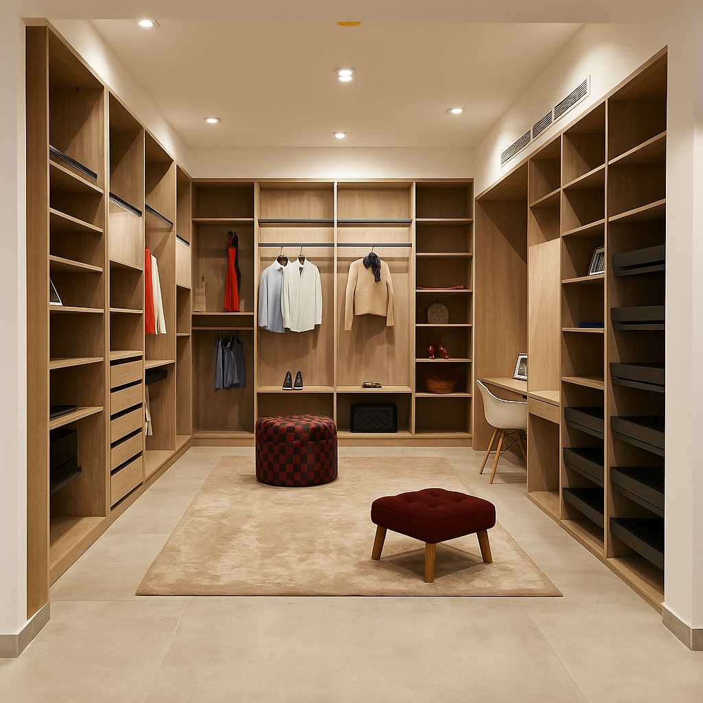 Built In Closets - Customized
