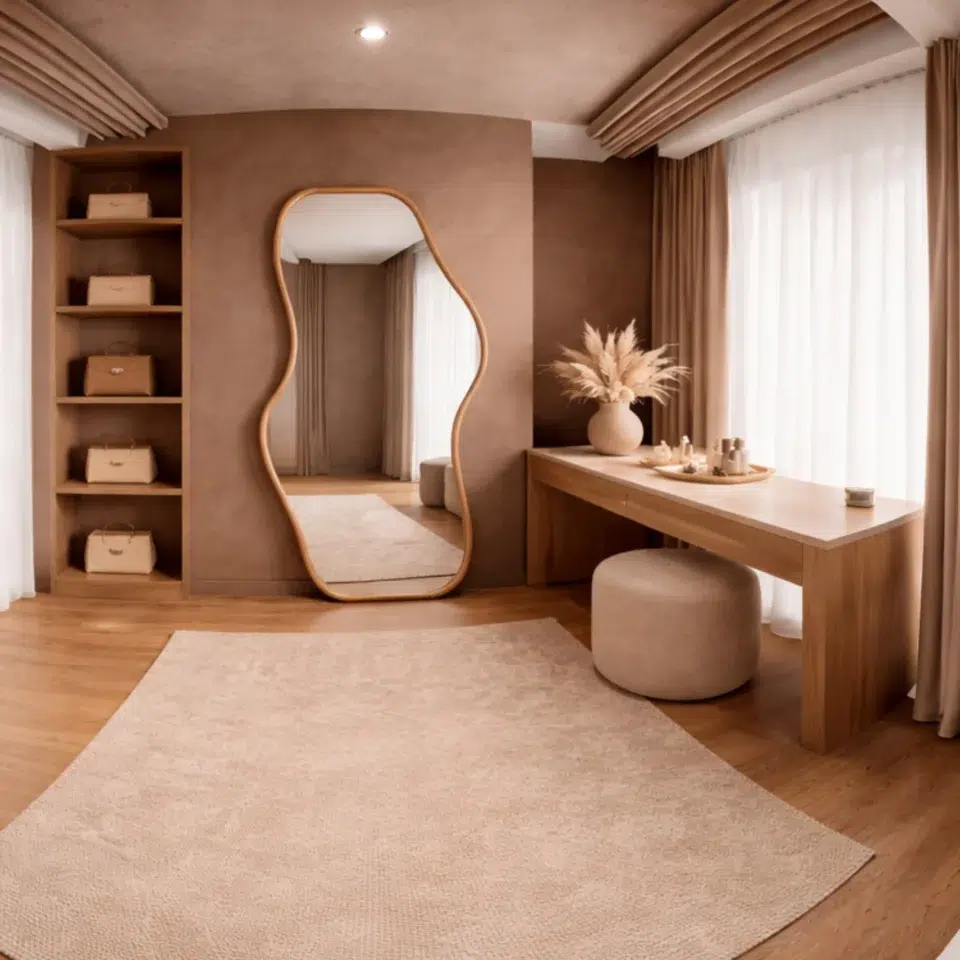 Calvira Modern Floor Mirror