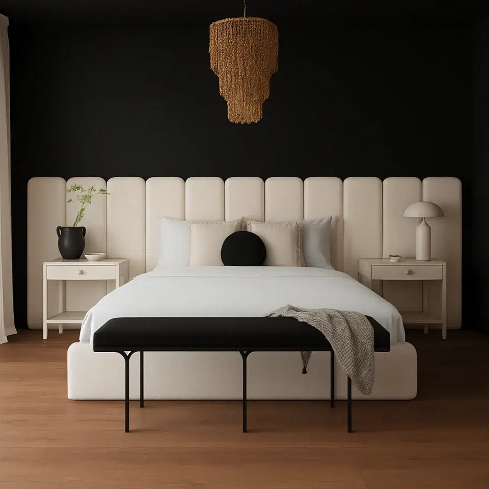 Flora Panel Wing Bed