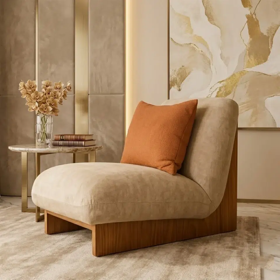 Cozy Modern Accent Chair