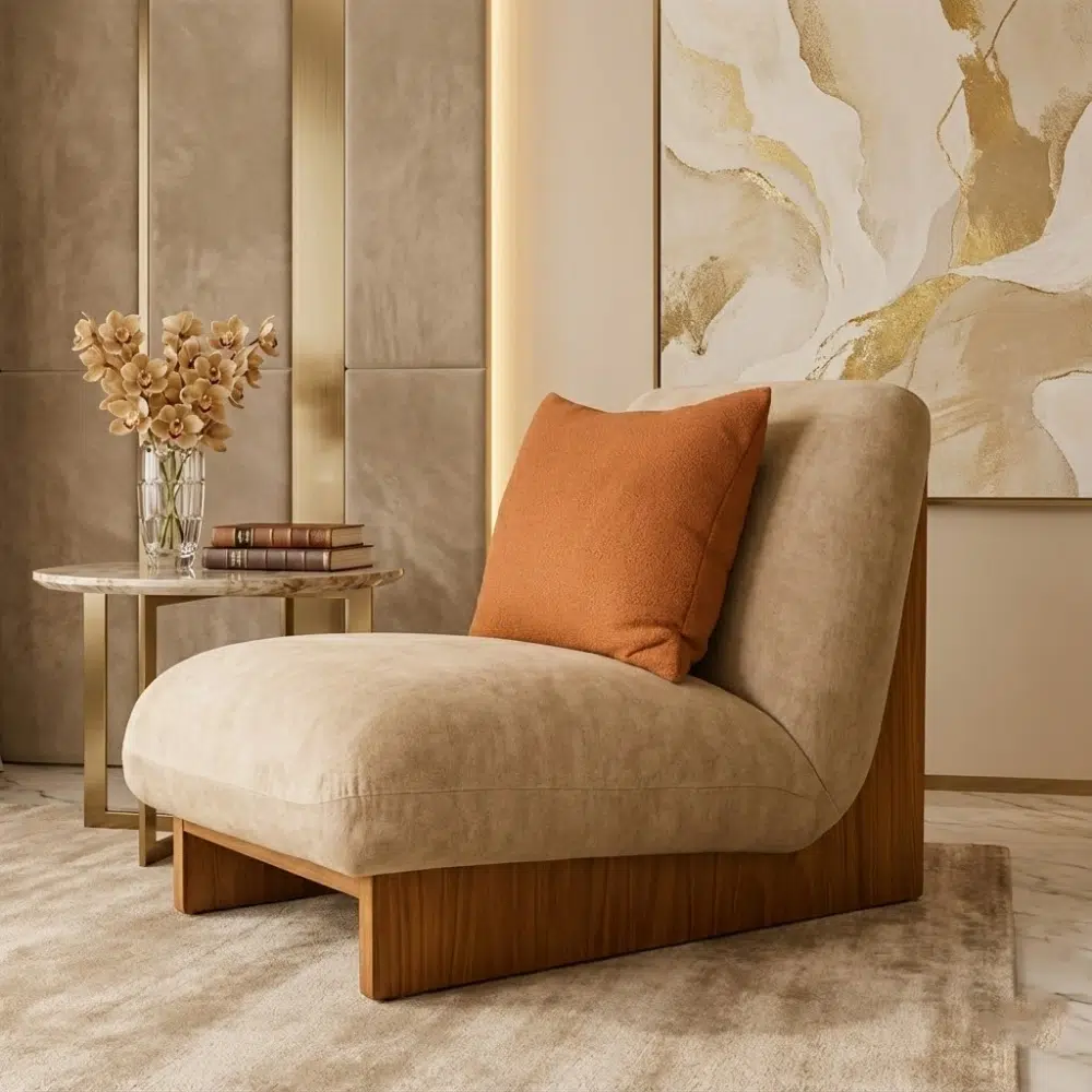 Cozy Modern Accent Chair