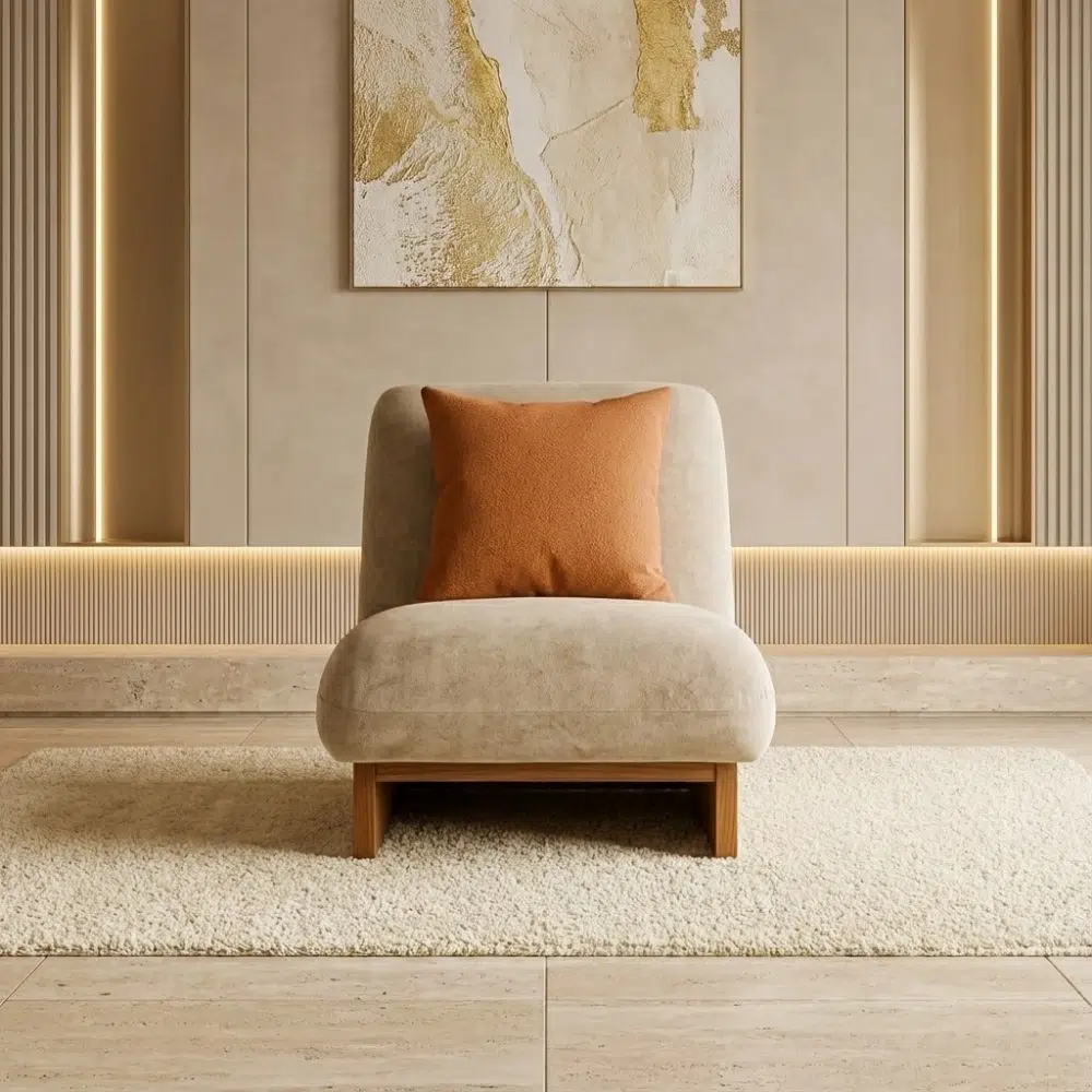 Cozy Modern Accent Chair