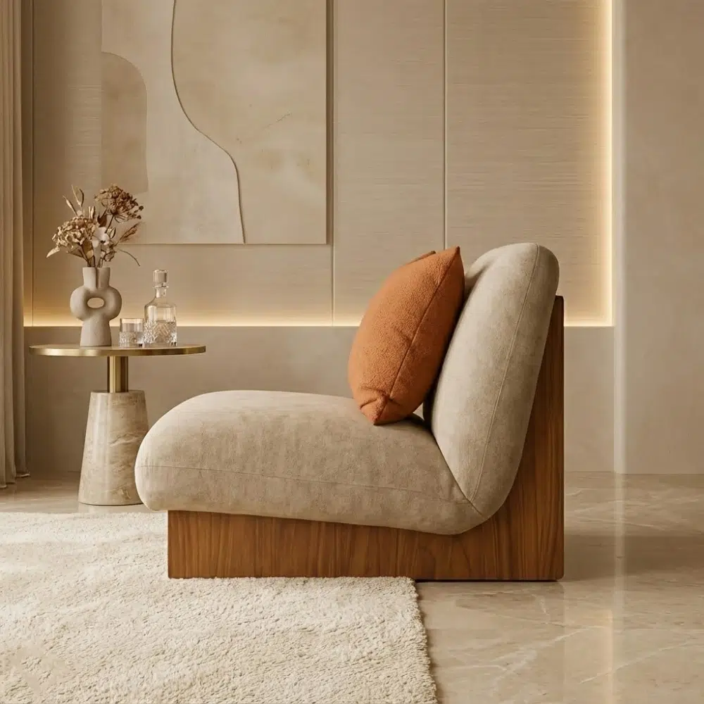 Cozy Modern Accent Chair