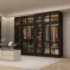 CrownCraft Luxury Glass Wardrobe