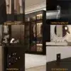 CrownCraft Luxury Glass Wardrobe
