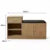 Cubyra Modern Shoe Racks with Seat