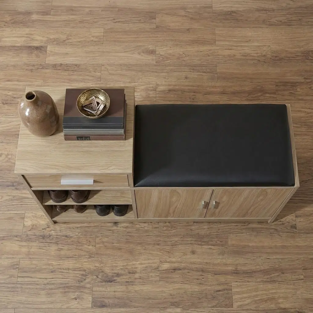 Cubyra Modern Shoe Racks with Seat