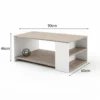 Duo Shelf Centre Table