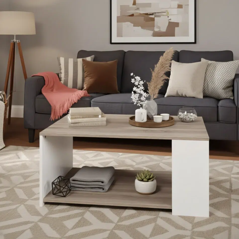 Duo Shelf Centre Table