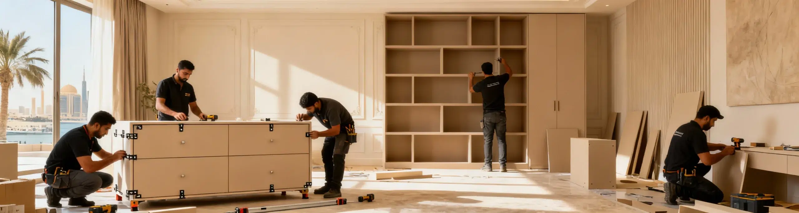 Professional furniture installation Dubai kids bedroom assembly service UAE