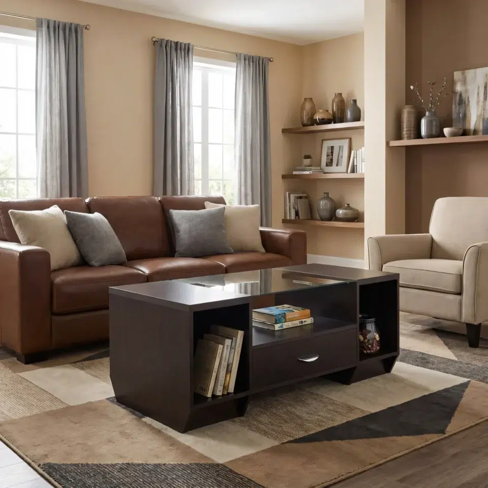 Glavon Glass Centre Table