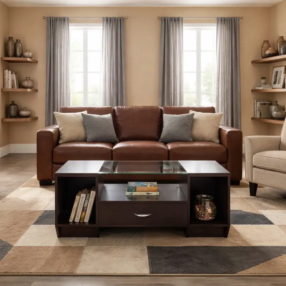 Glavon Glass Centre Table