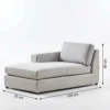 Halo Rest Modern Upholstered Chaise Lounge