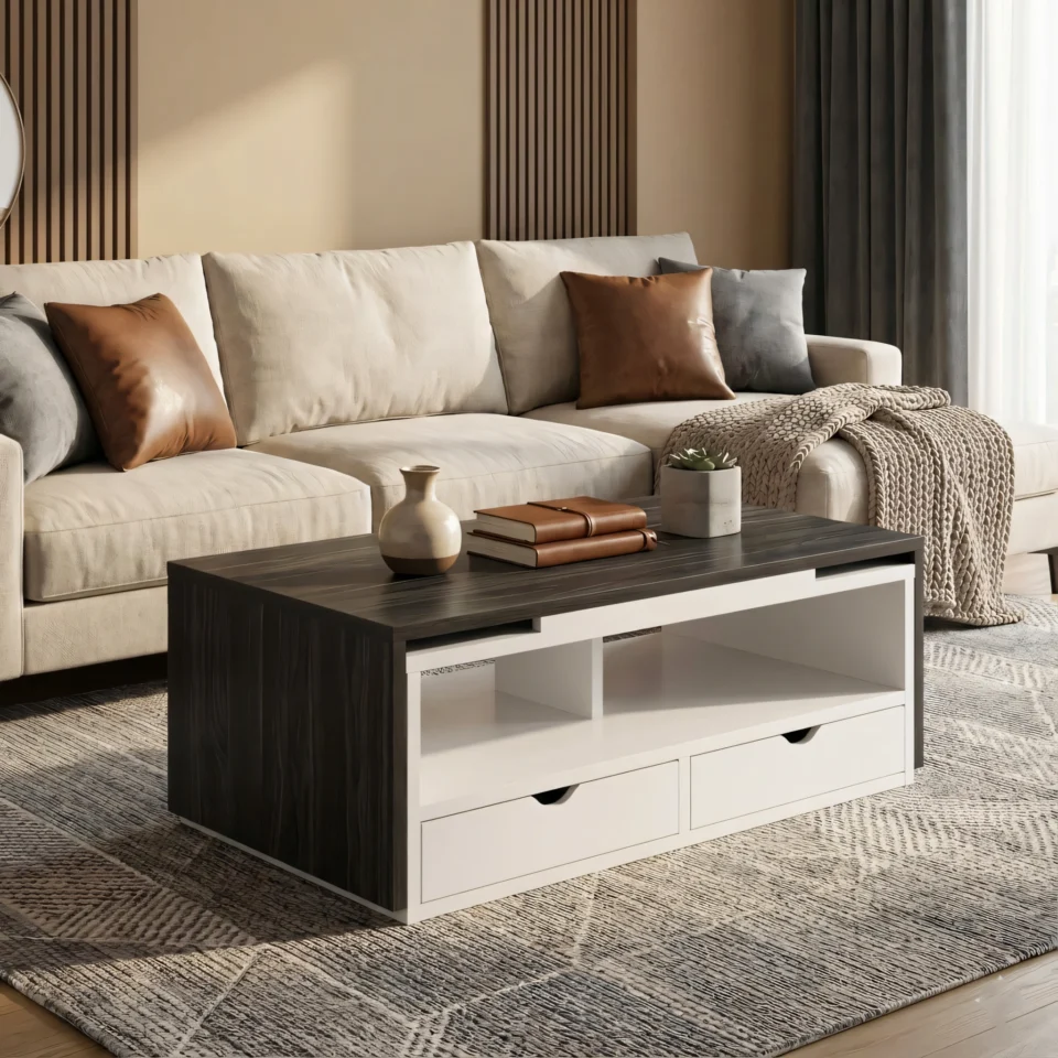 Lumora Modern Centre Table with Storage…