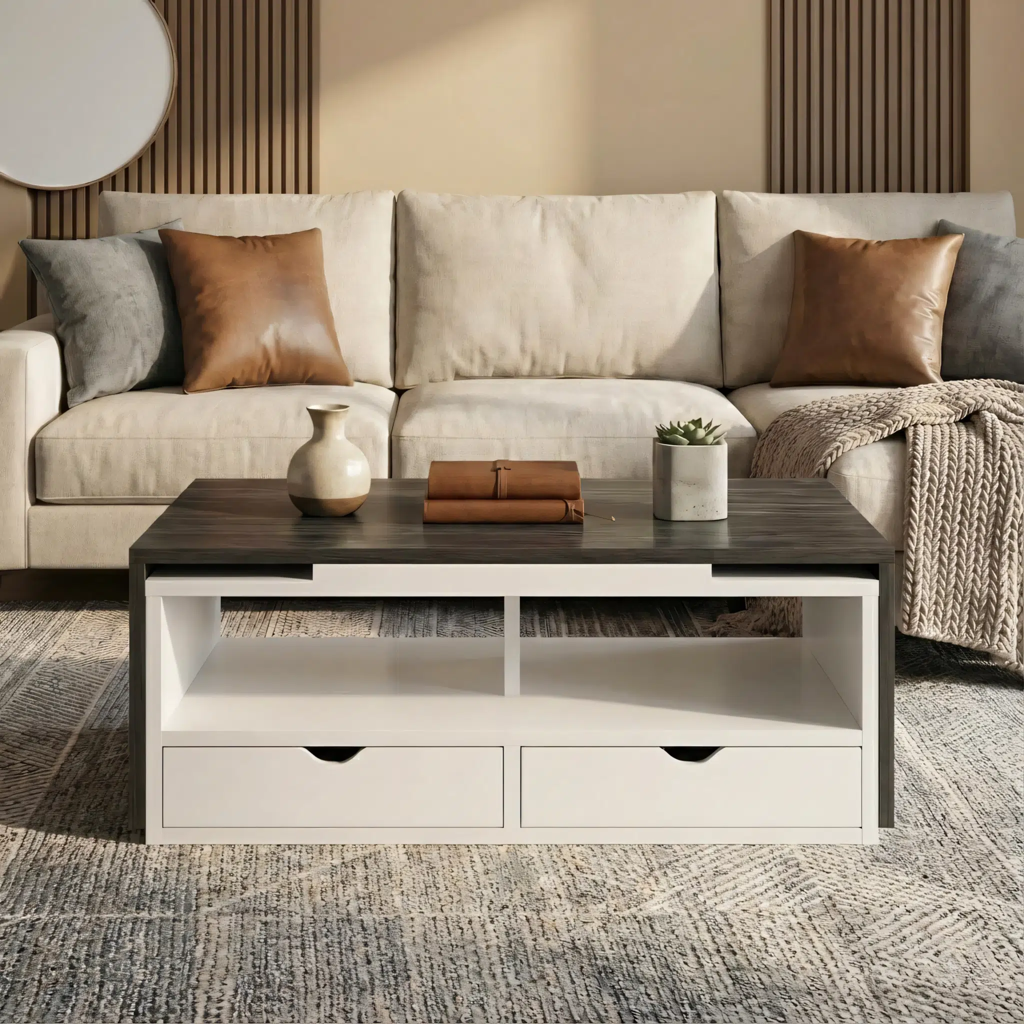 Lumora Modern Centre Table with Storage