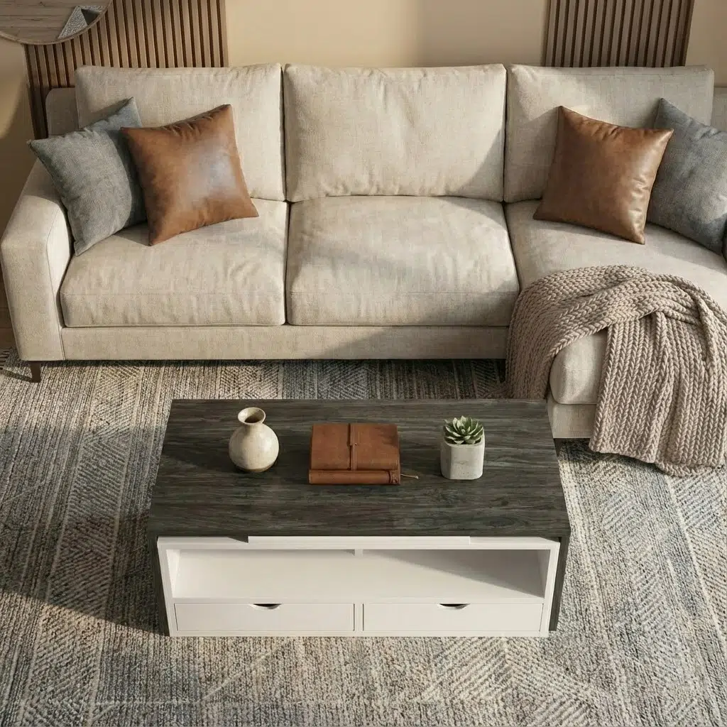 Lumora Modern Centre Table with Storage