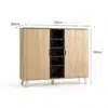 Lumora Shoe Cabinet with Doors