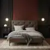 Lux Modern Leather Bed