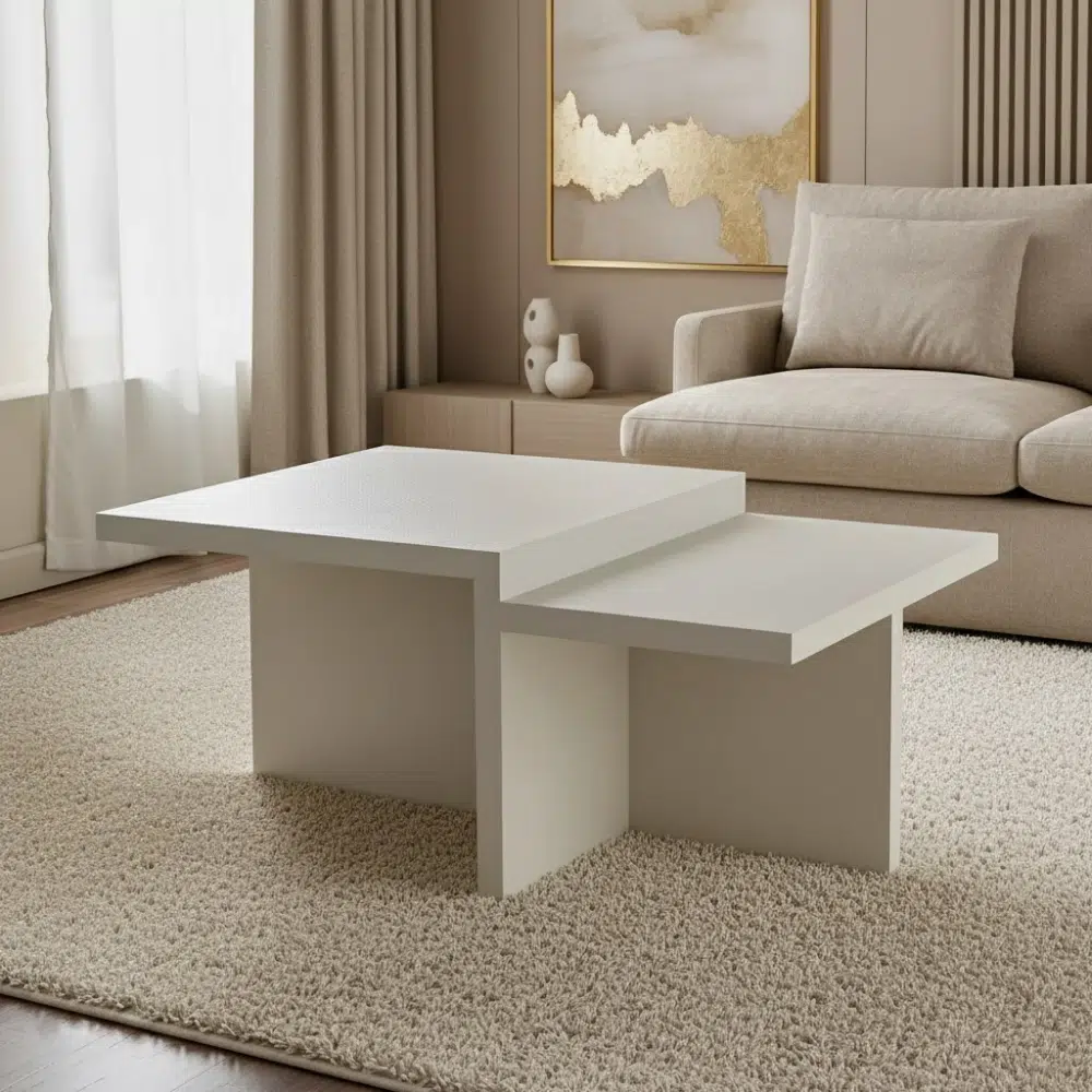 LuxeLine Coffee Table