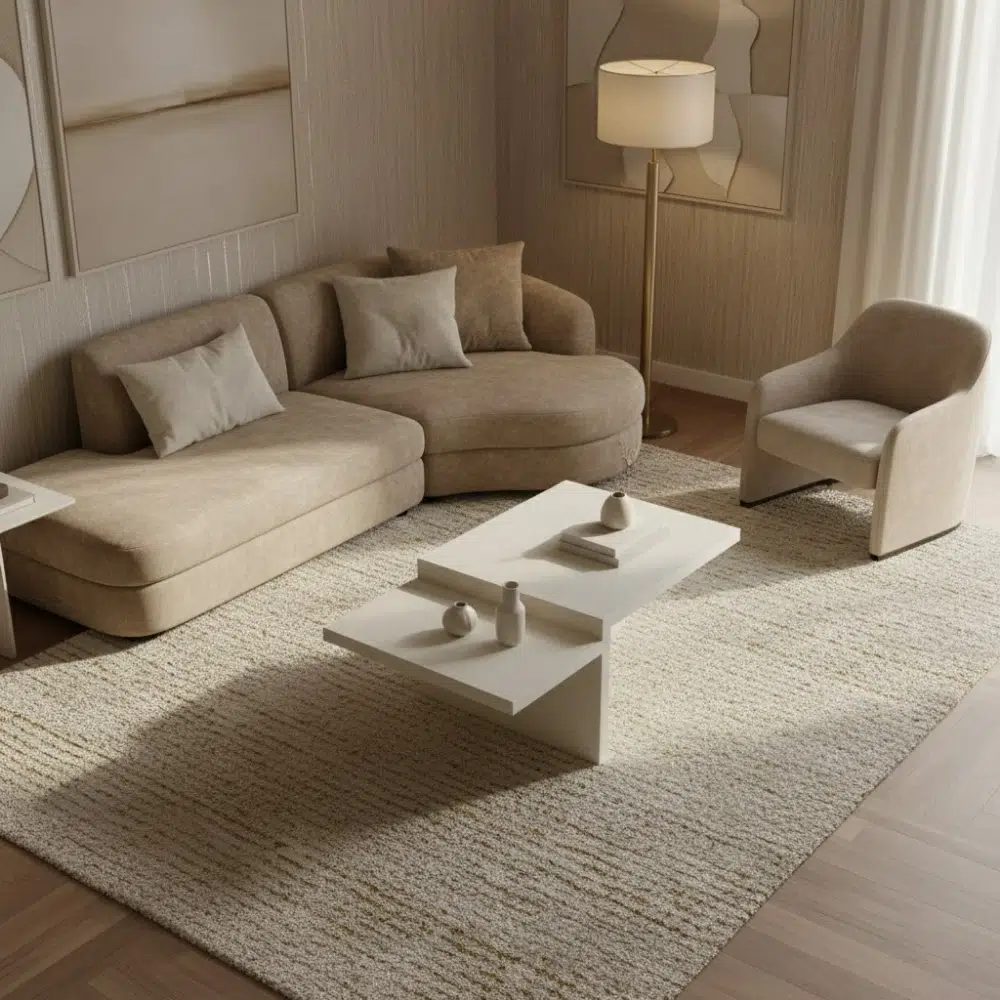 LuxeLine Coffee Table
