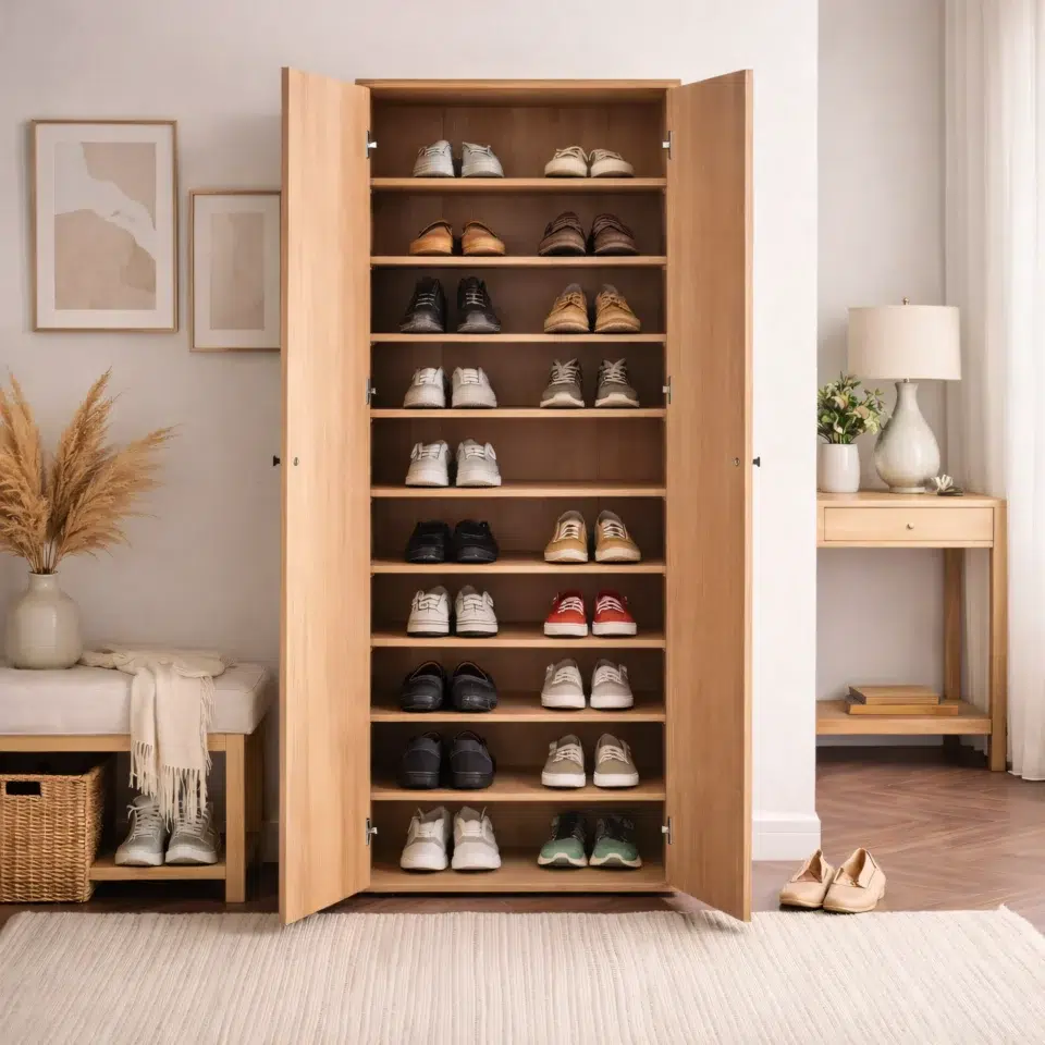 Luxora Tall Shoe Cabinet