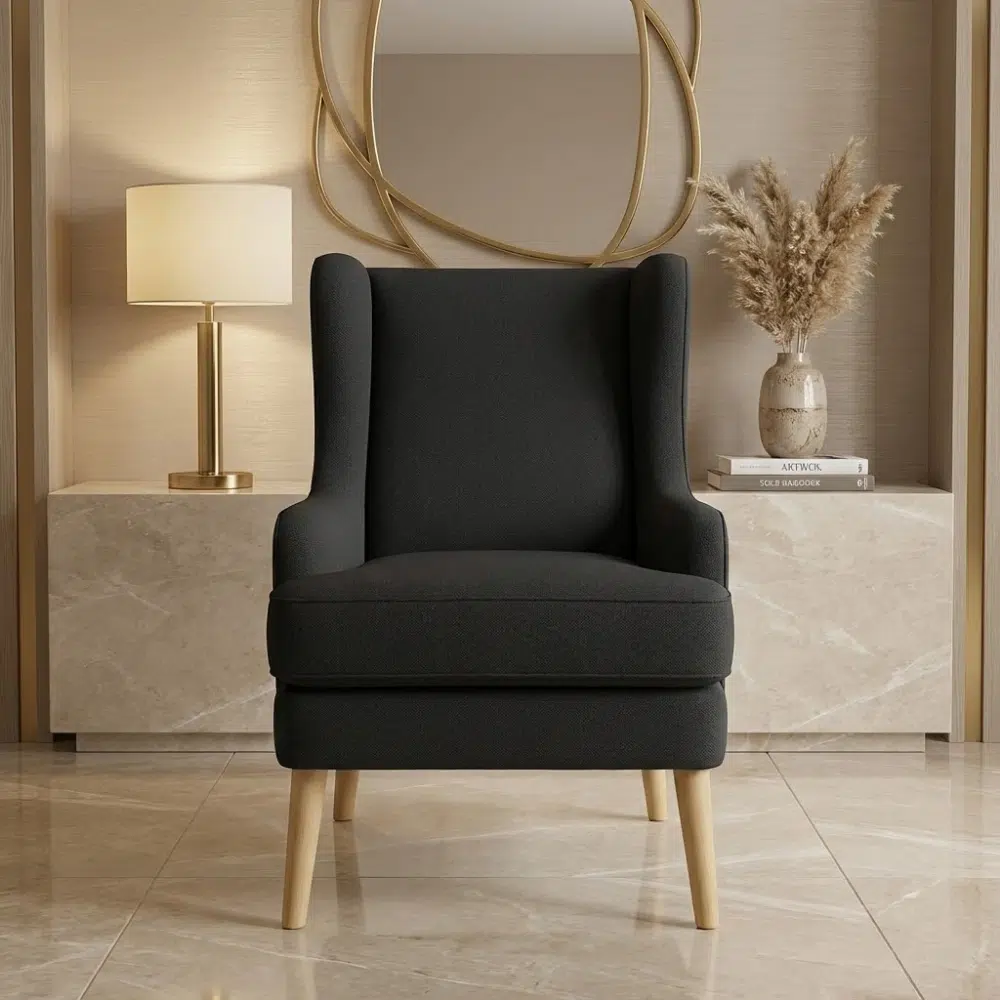 Luxury Nora Wingback Chair