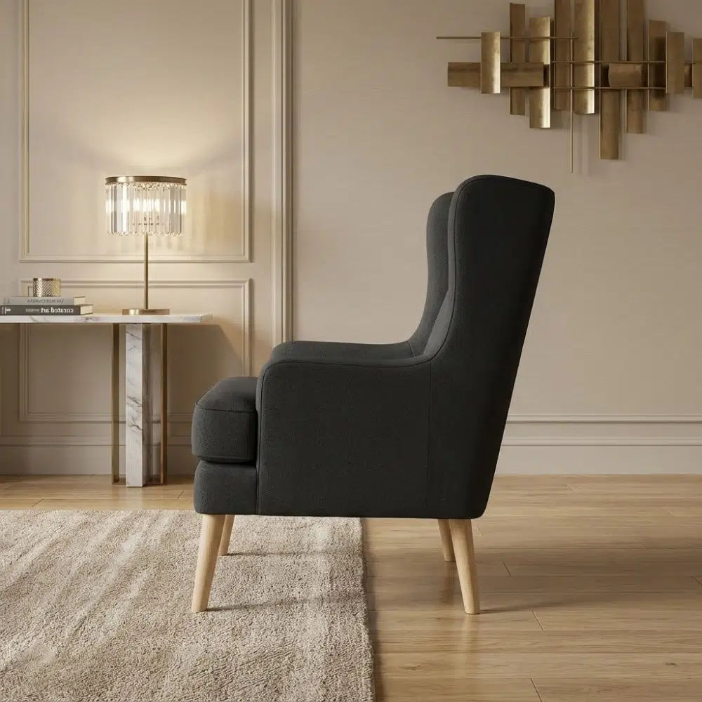 Luxury Nora Wingback Chair