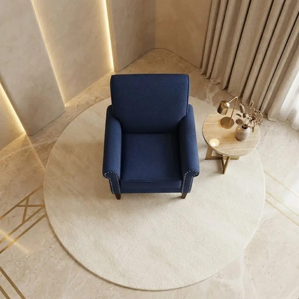 Luxury Nova Linen Armchair