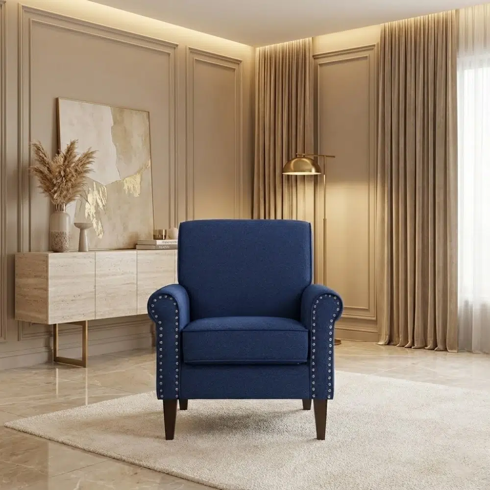 Luxury Nova Linen Armchair