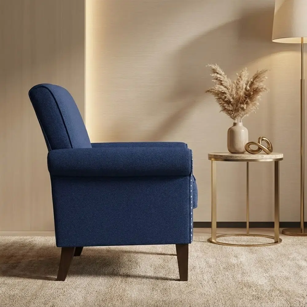 Luxury Nova Linen Armchair