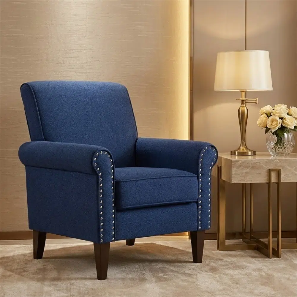 Luxury Nova Linen Armchair