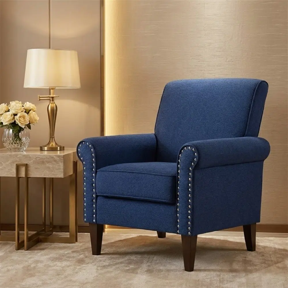 Luxury Nova Linen Armchair